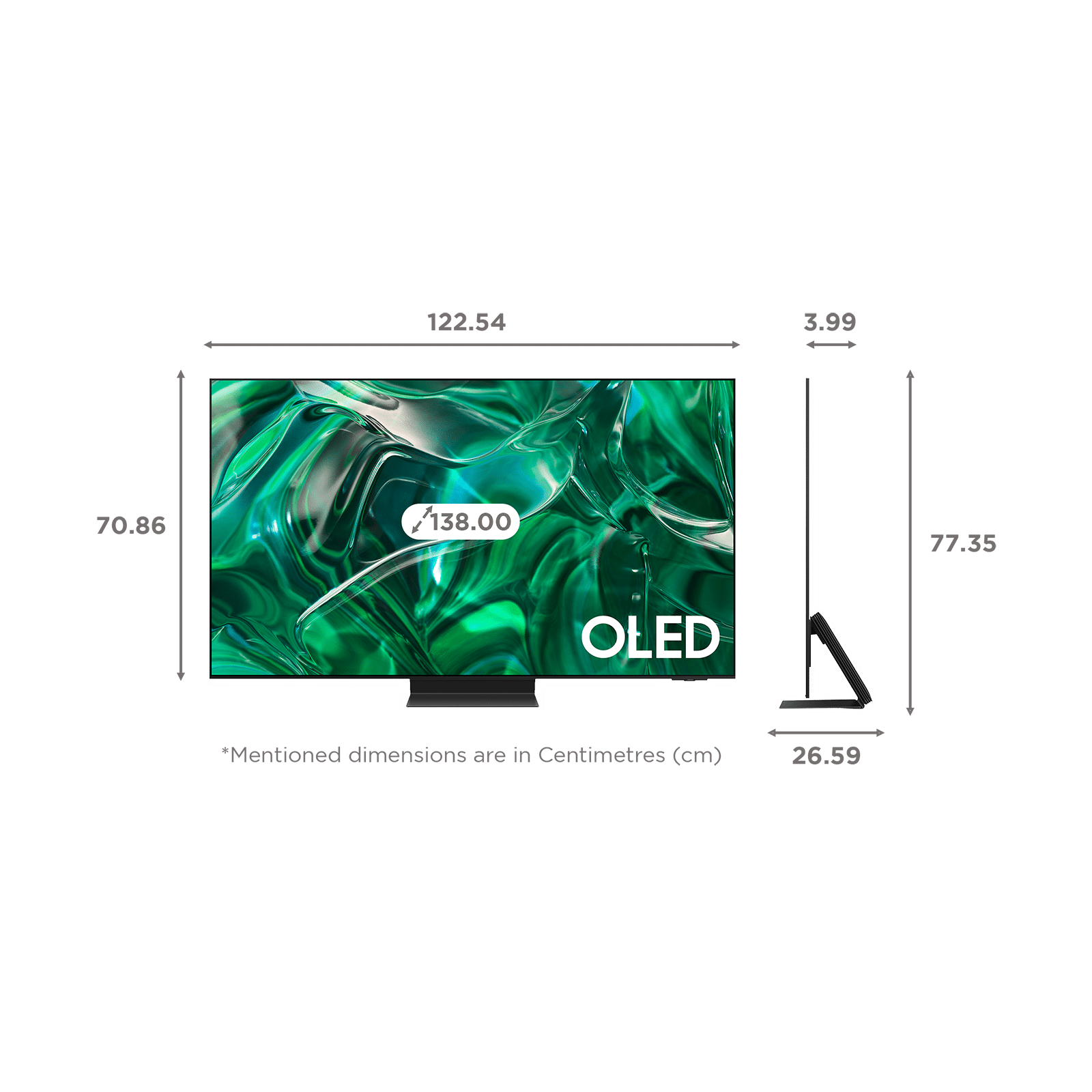 Buy SAMSUNG 9 Series 138 cm (55 inch) OLED 4K Ultra HD Tizen TV with